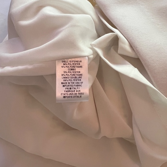 Milly Paneled Sheath Dress Off White Sz12 NWT - Picture 10 of 16